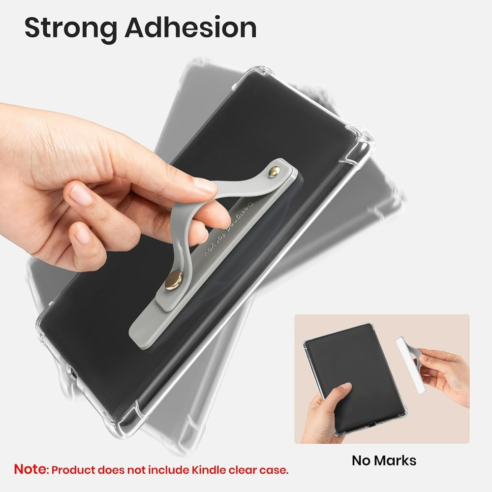 Versatile Hand Strap for 4-8 Inch Devices - Secure Grip and Stand Functionality