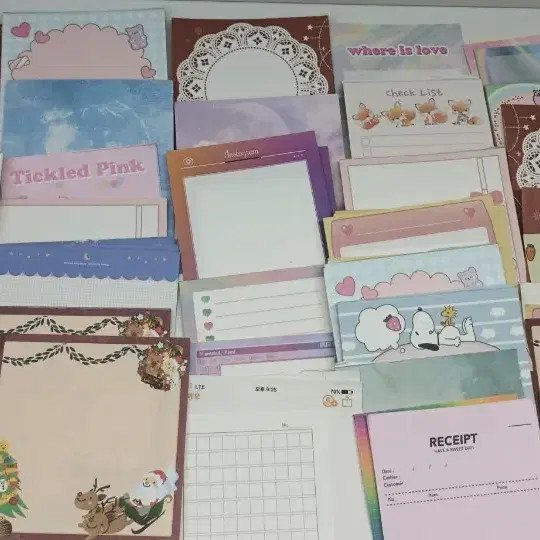 Dakkum Memo Pad Set for Bullet Journaling - Various Designs