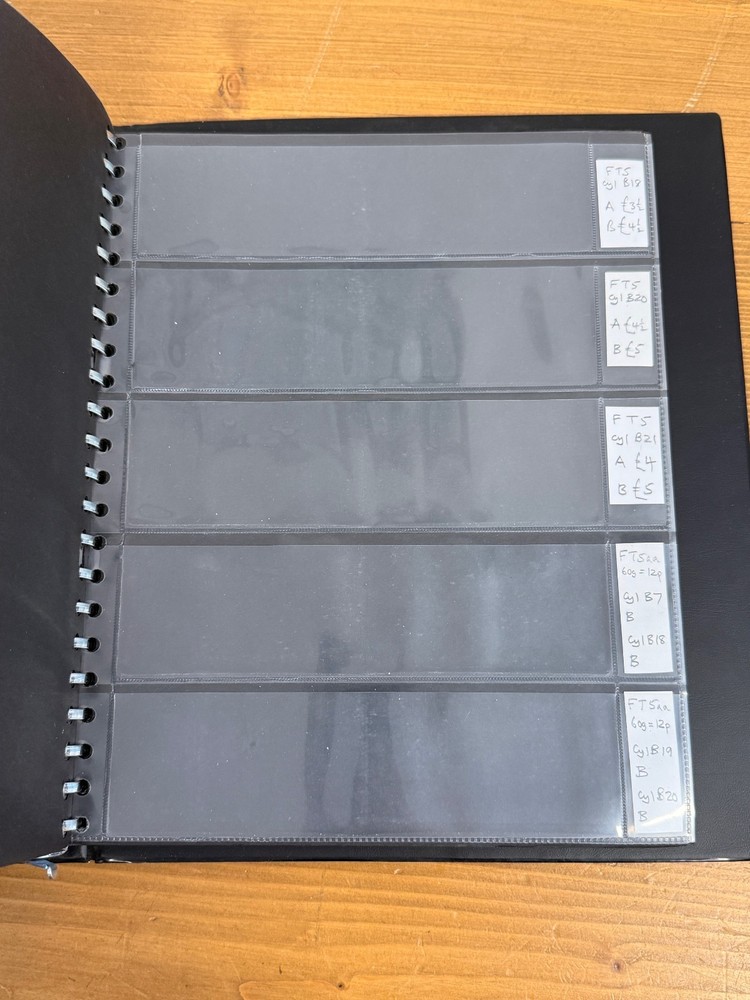 Collectors Range stamp 22 - ring binder full of booket pages.