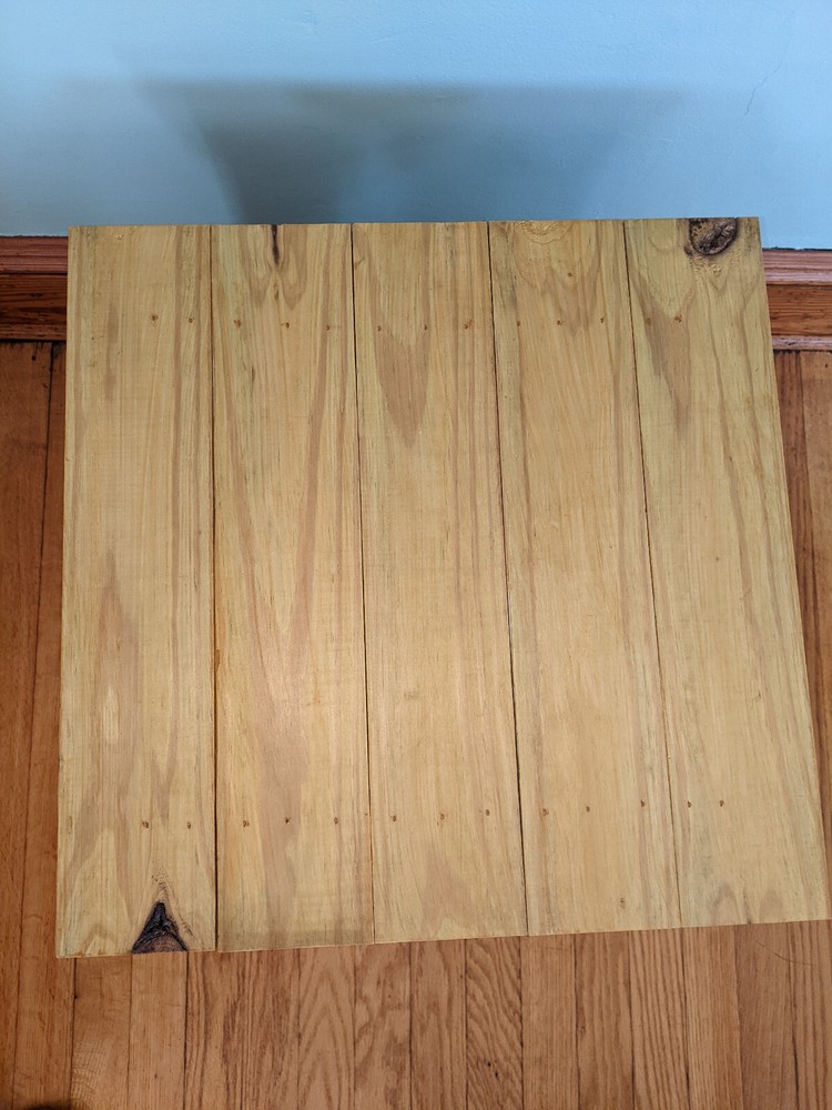 Outdoor Side Table Pressure Treated Wood