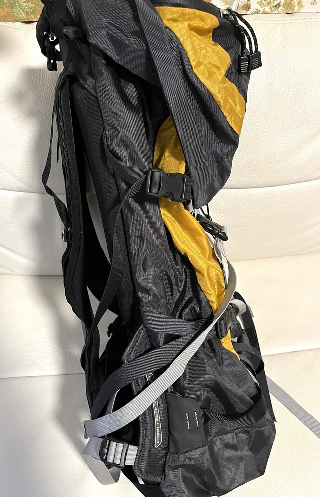 Gregory Alpinisto 55 Climbing/Mountaineering Backpack Large Yellow Black