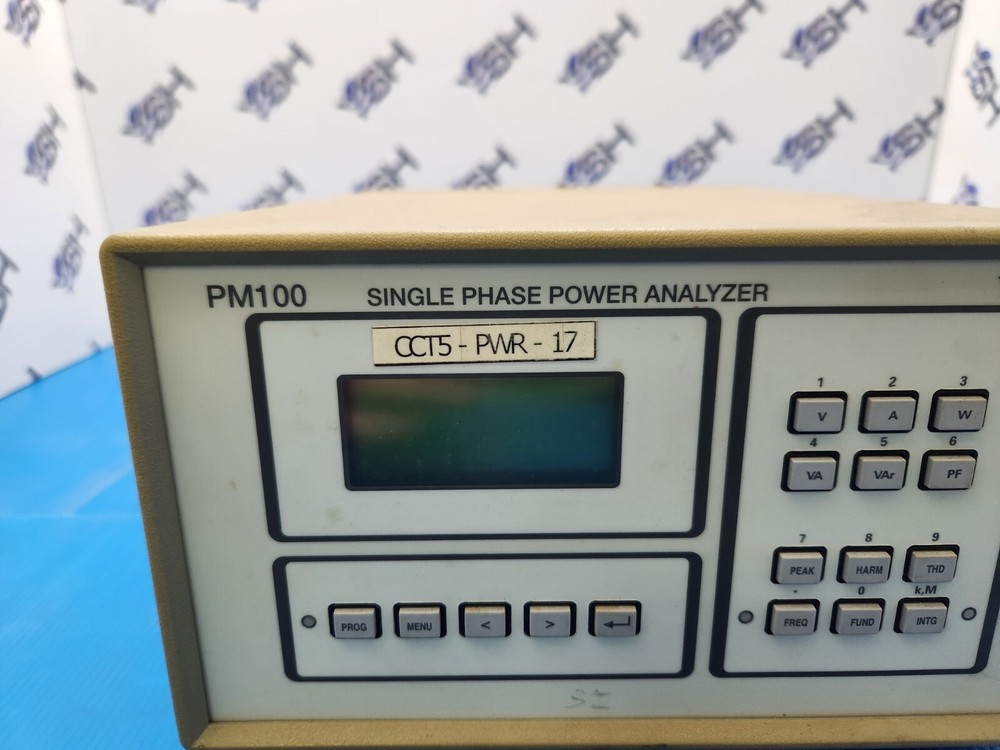 Voltech PM100 Single Phase Power Analyzer