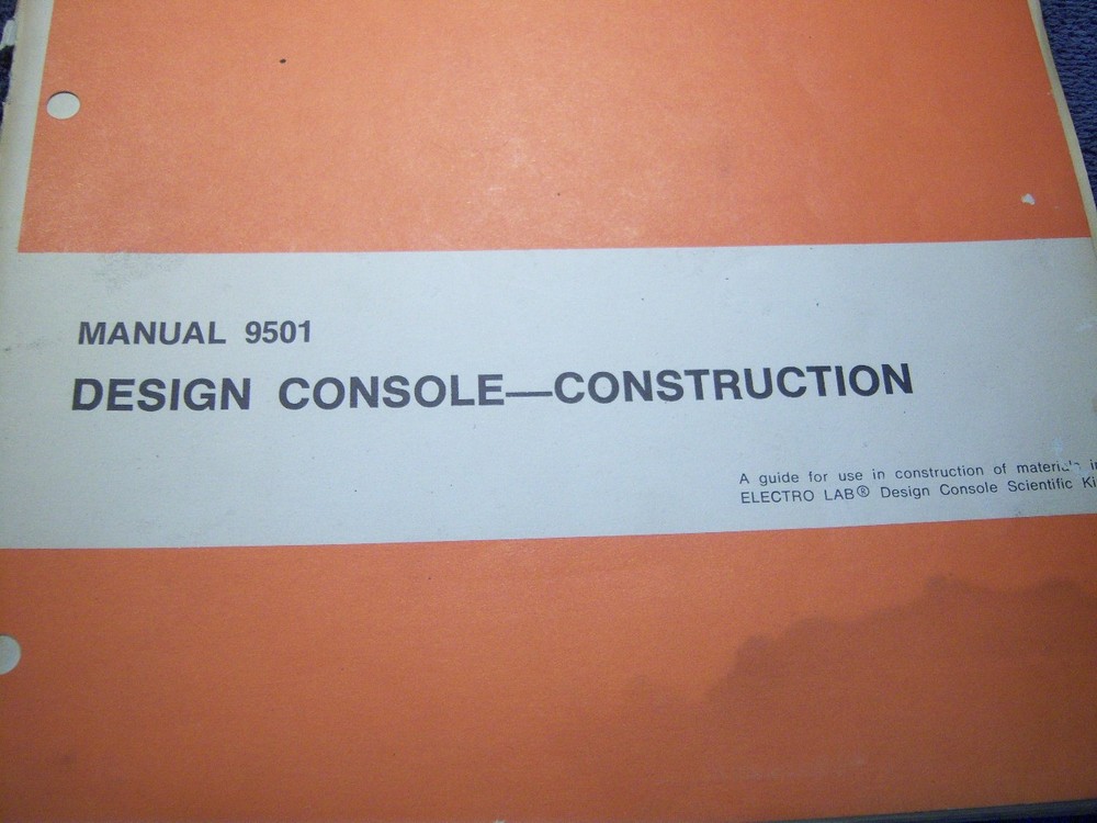 Design Console - Bell and Howell Schools untested
