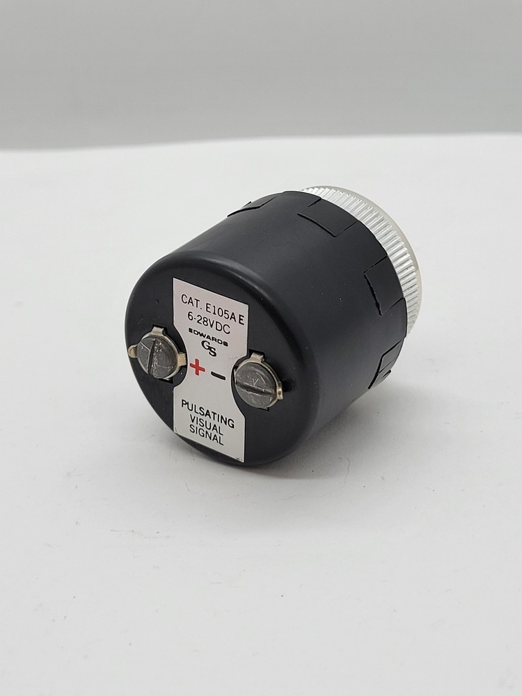 Edwards E105A Panel Mount Pulsating Audio/Visual Signal 0.016-0.03A 6-28VDC