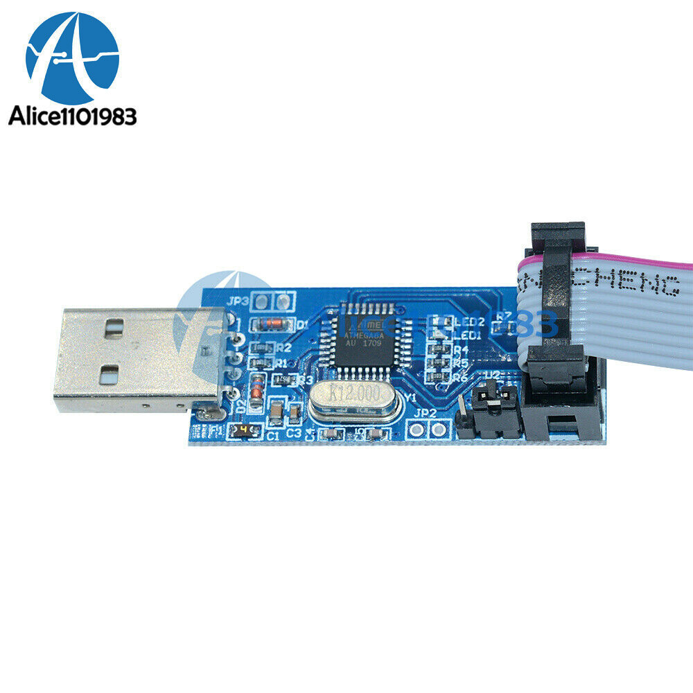 AVR ATMEGA16 Minimum System Board ATmega32 + USB ISP USBasp Programmer For ATMEL