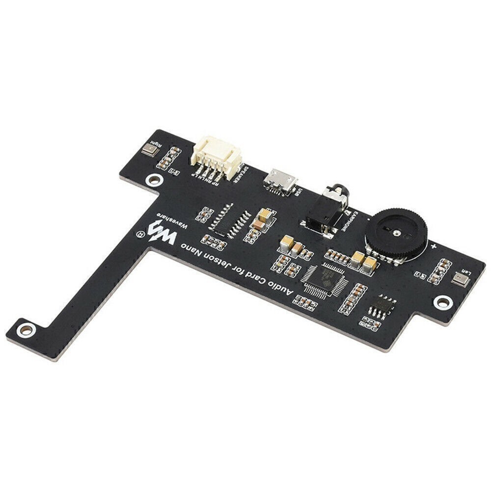 Waveshare Audio Codec Module for Jetson Nano USB Audio Codec Driver-Free Sou KI