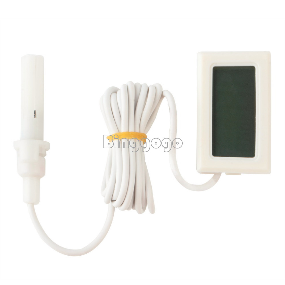 Mini Digital LCD Temperature Humidity Thermometer Hygrometer with Probe