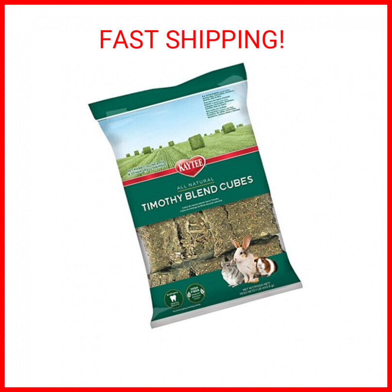 Kaytee Timothy Hay Blend Cubes 1 pound