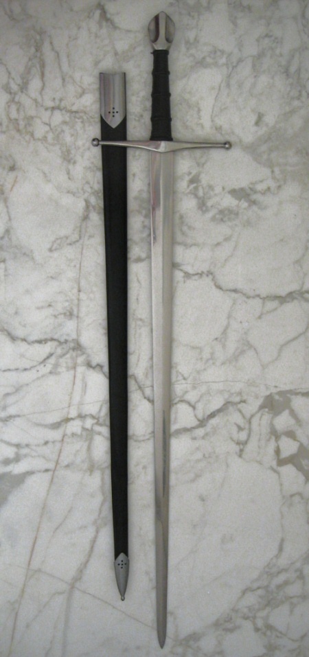 The Crecy Medieval War Full Tang Tempered Battle Ready Handmade Sharp Edge Sword