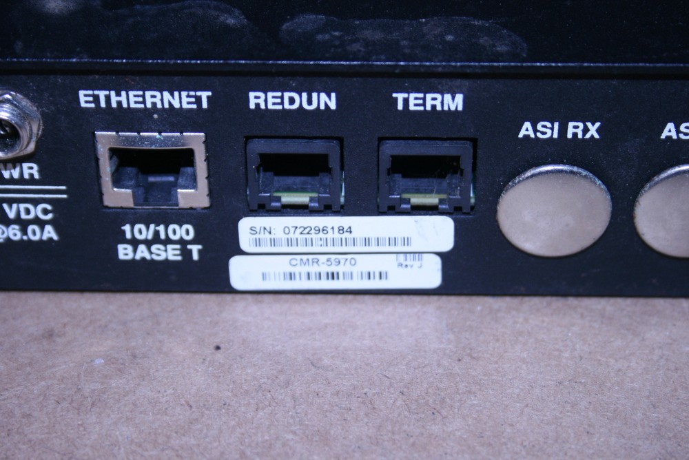 Comtech CMR-5970 DVB-S/S2 Digicast IP Media Router Satellite Modem EF Data MR-S2