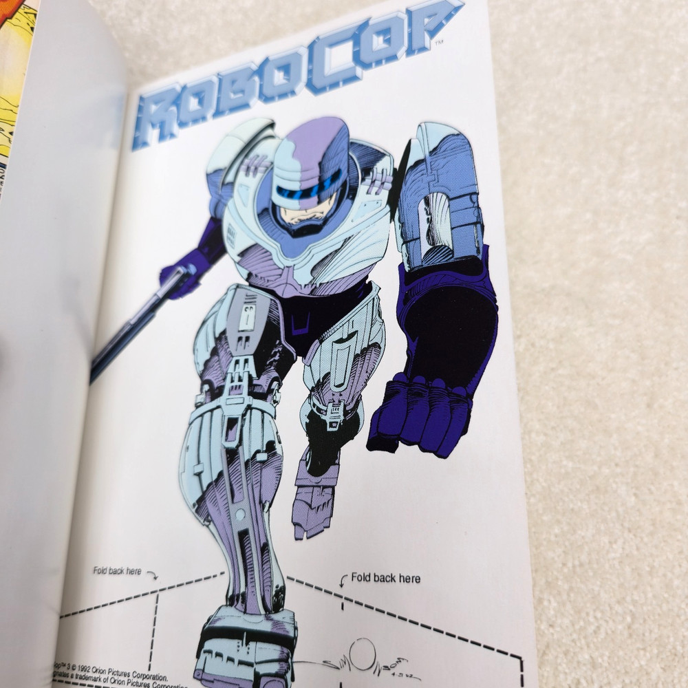 Robocop vs Terminator Comic Star System Exclusive 1992 With Inserts