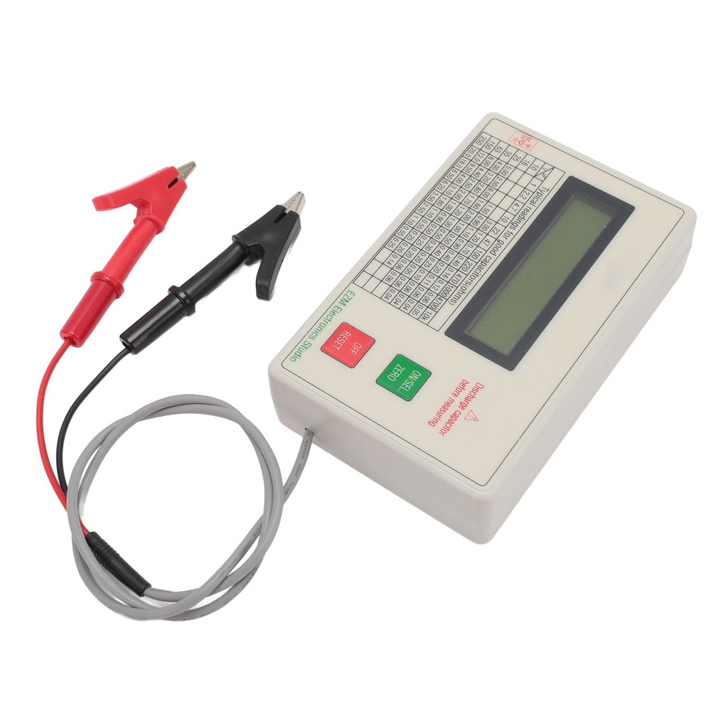 Meter Accurate Shutdown Function Portable Capacitance Tester Kit ⭐