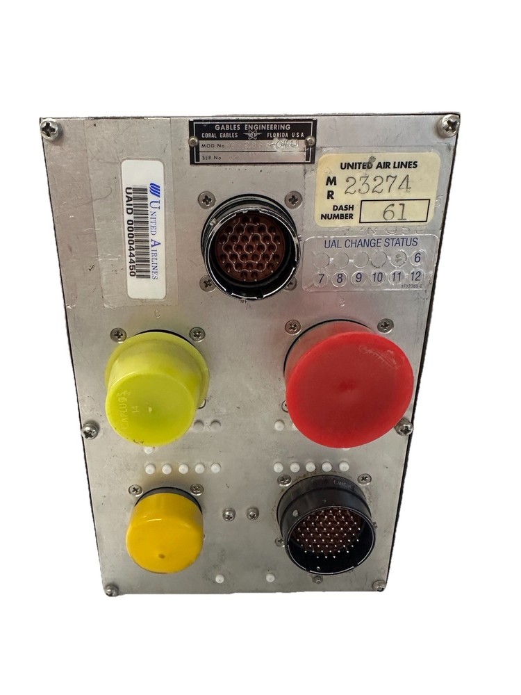 Gables Engineering G-2833-040 Aviation Airplane Avionics Control Panel Module