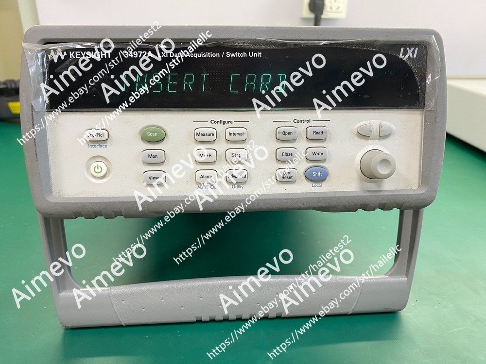 Agilent/Keysight/ HP 34972A Data Acquisition / Data Logger Switch Unit /nice