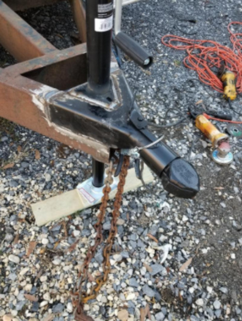 Replacement Trailer Coupler Hitch For 2 Inch Ball Locking Pulls 7000 lbs Latch