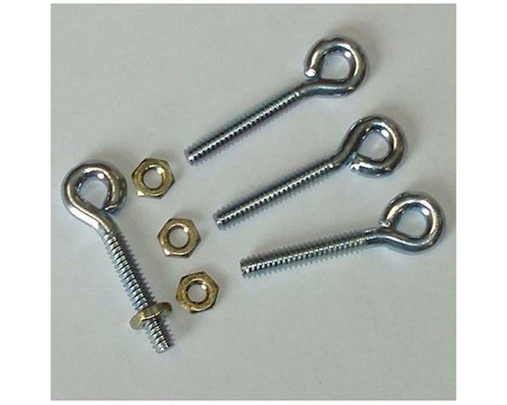 Sullivan 4-40 Threaded Eyebolts (4) [SUL549]