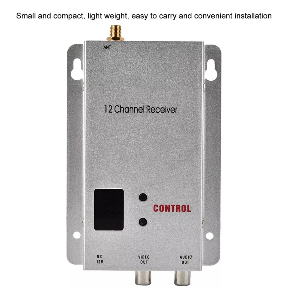 1PC Long-Range 1.2KM Wireless Audio/Video Transceiver For Surveillance System