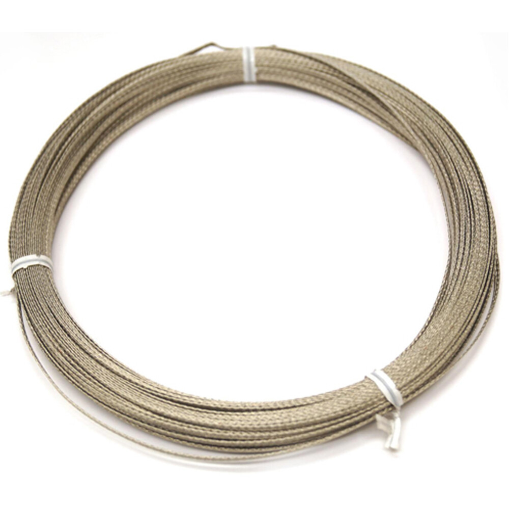 Reinforced Tinned Copper Braid - 100 Feet
