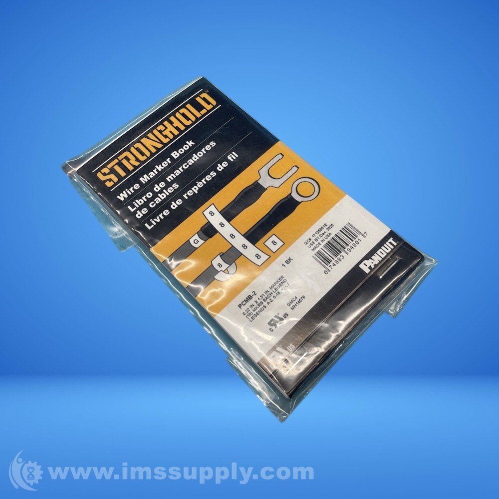 Panduit PCMB-2 Wire Marker Book FNFP