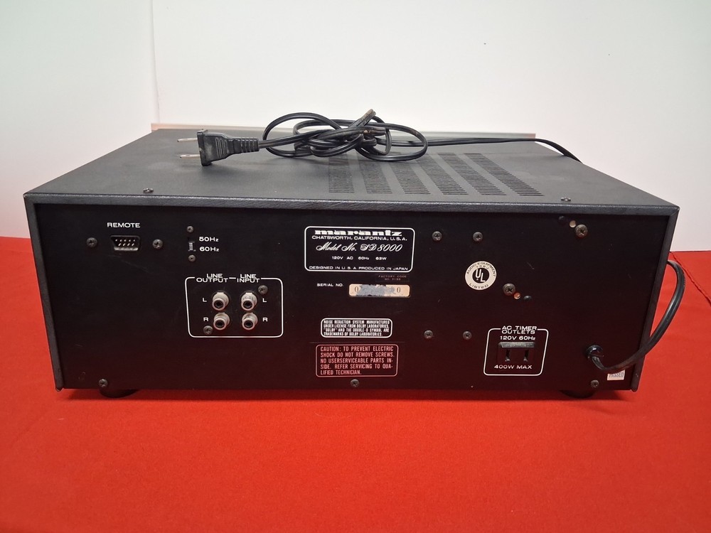 Marantz SD 8000 Vintage 2 Speed Compudeck