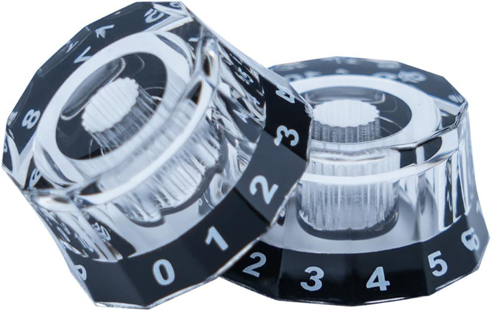 4Pcs Lampshade Style Electric Guitar Knobs, Speed Control Volume Tone Knobs for