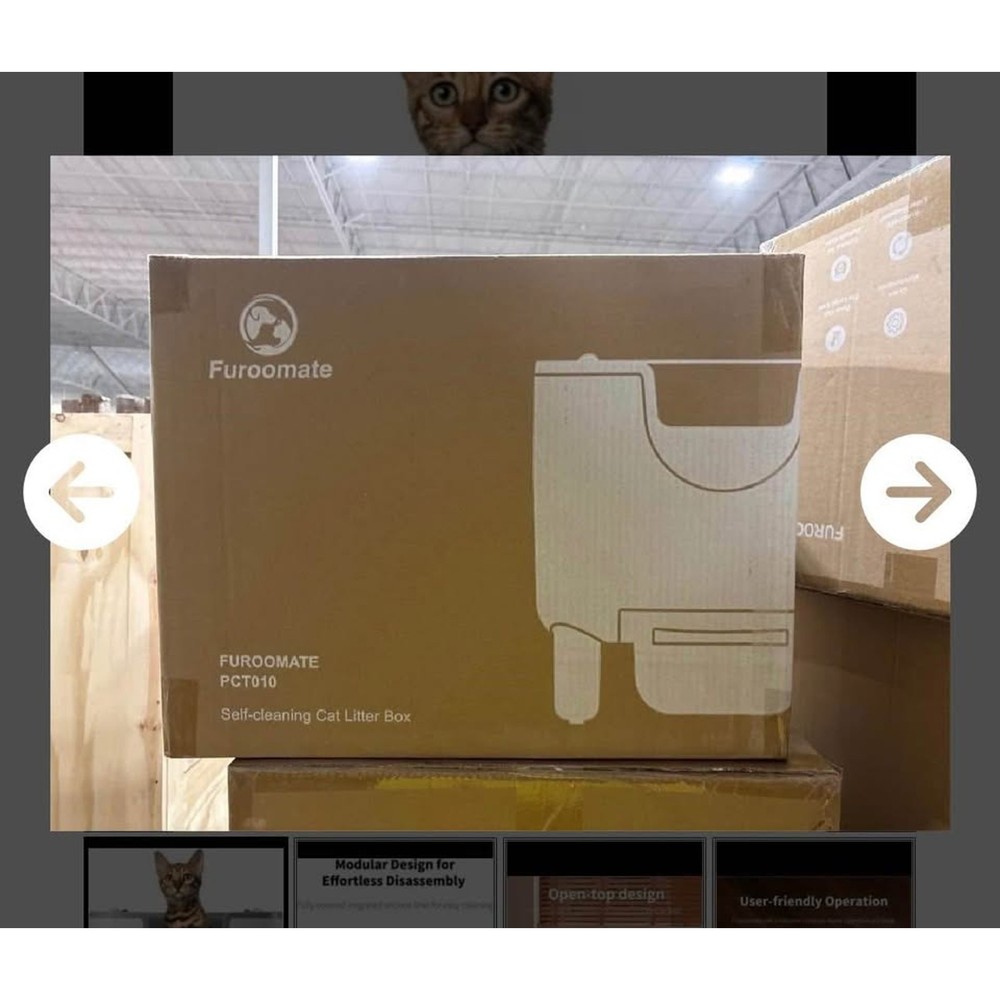 FurooMate Automatic Self-Cleaning Litter Box