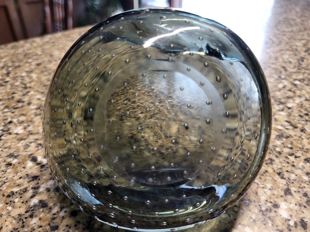 Vintage MCM Controlled Bubbles Ashtray