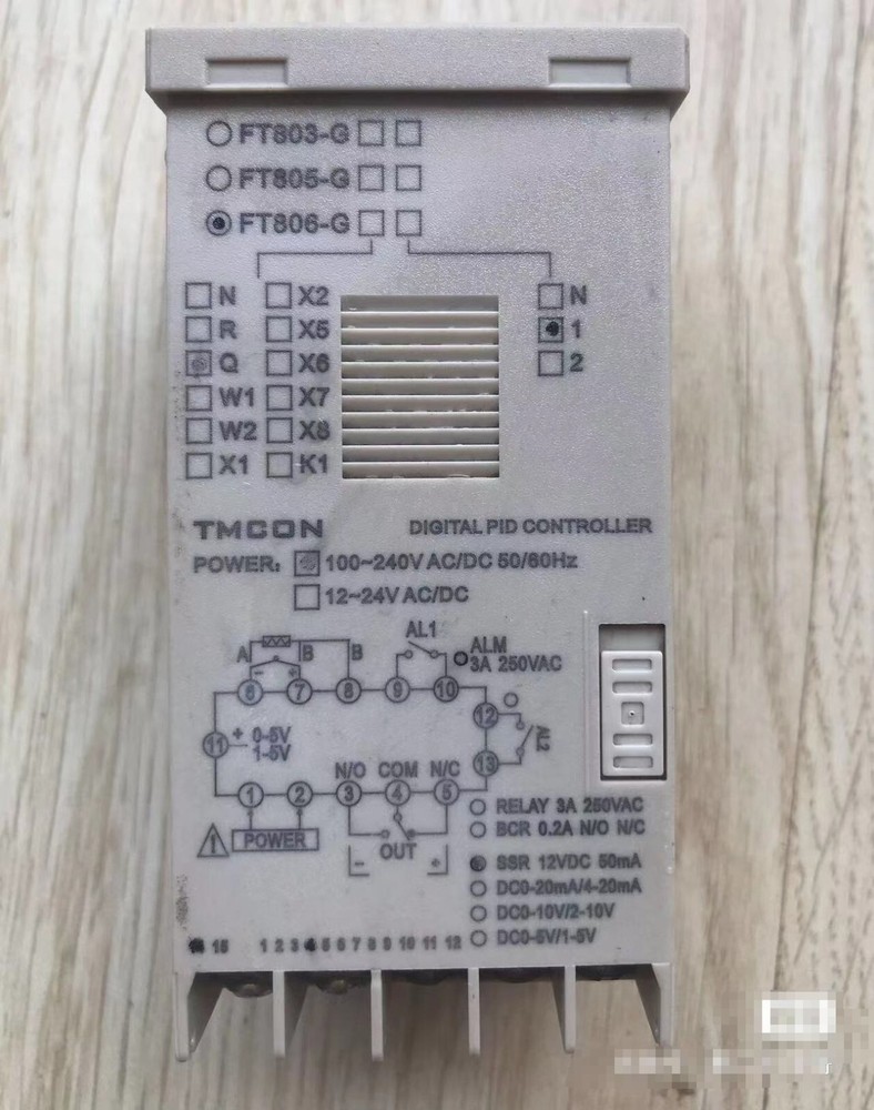 1pc USED TMCON FT806-G Temperature Controller TESTED #VG0X CH