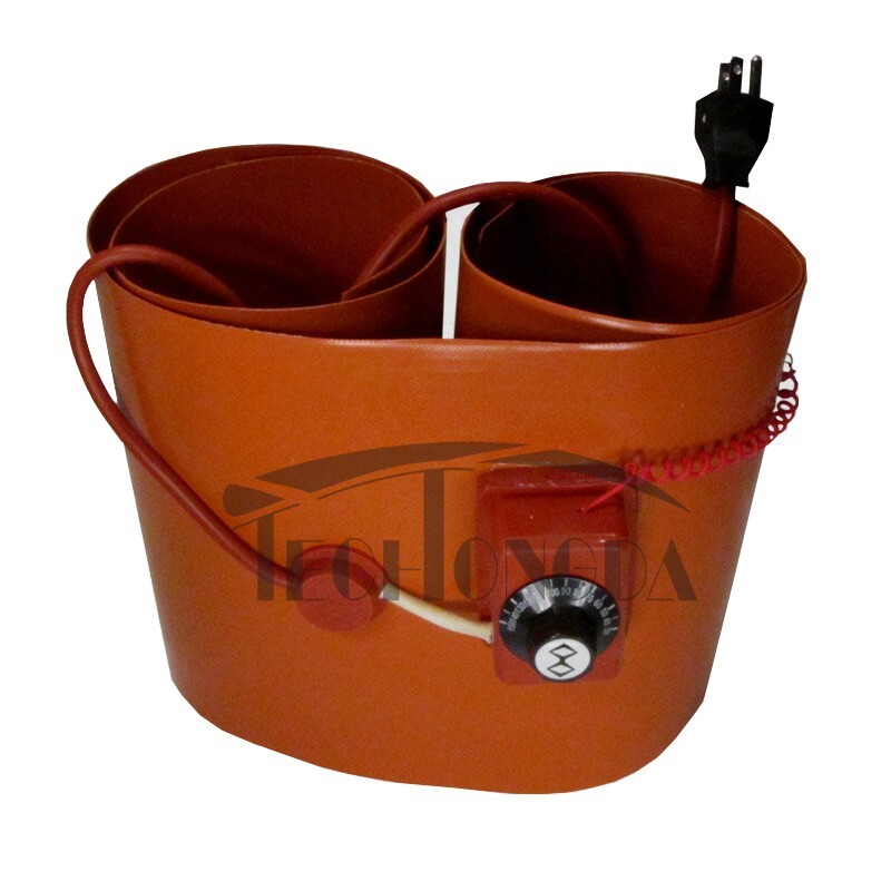 Silicone Drum Heater,110V Silicon Metal Oil Drum Heater Barrel Band 1.5KW