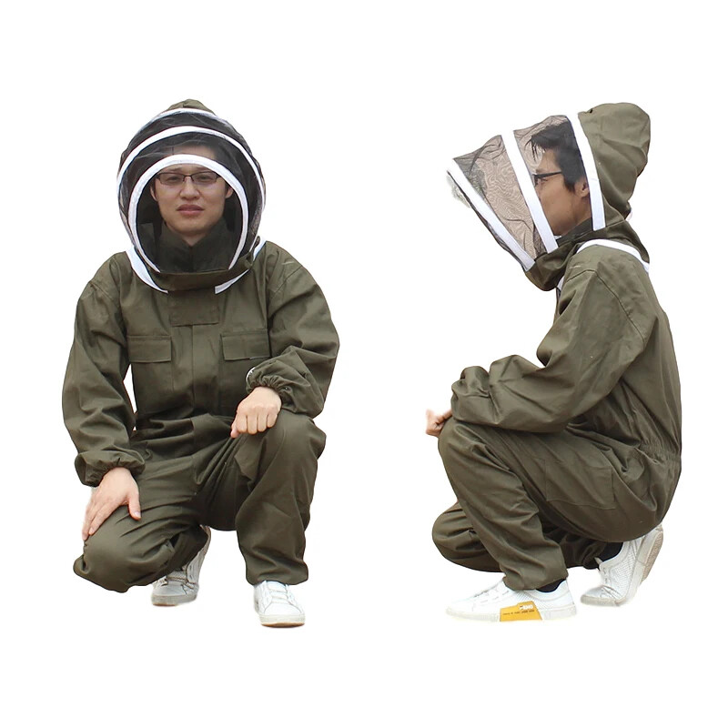 1set Beekeeping Suit for Beekeeper Ventilation Beekeeping Tools Beekeeping Cap