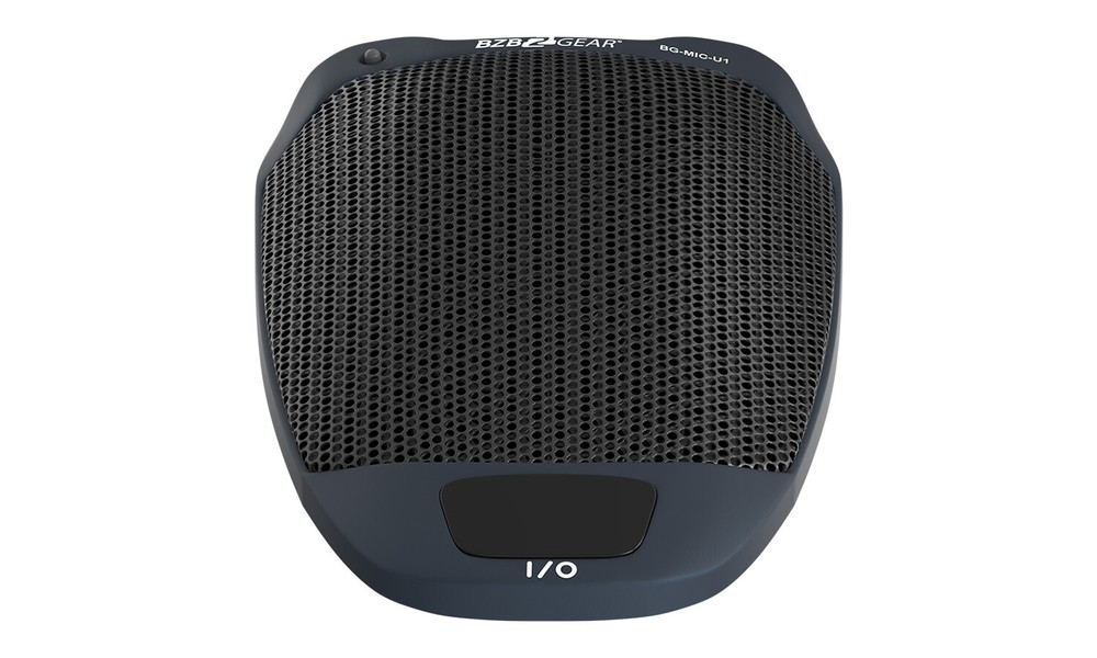 BZBGEAR Compact High-Quality USB Conferencing Microphone - Black