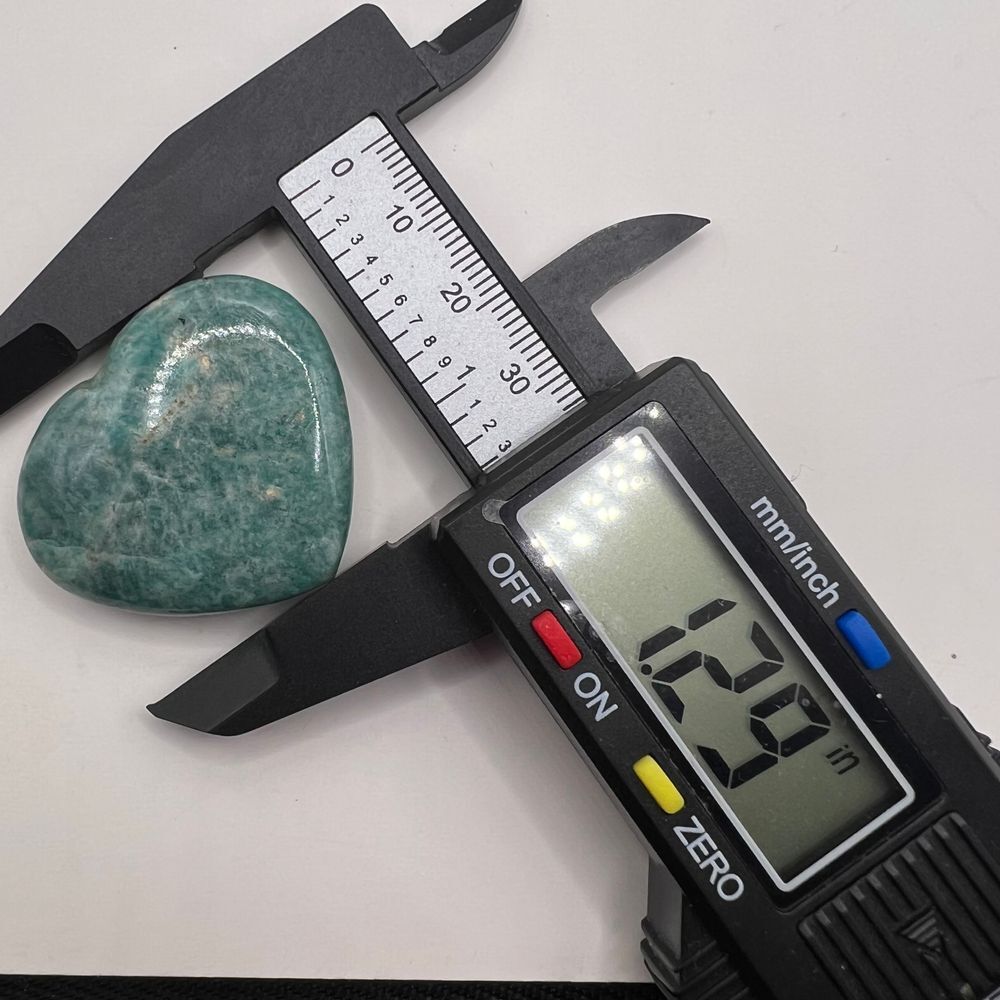 Amazonite Heart Carving (4)