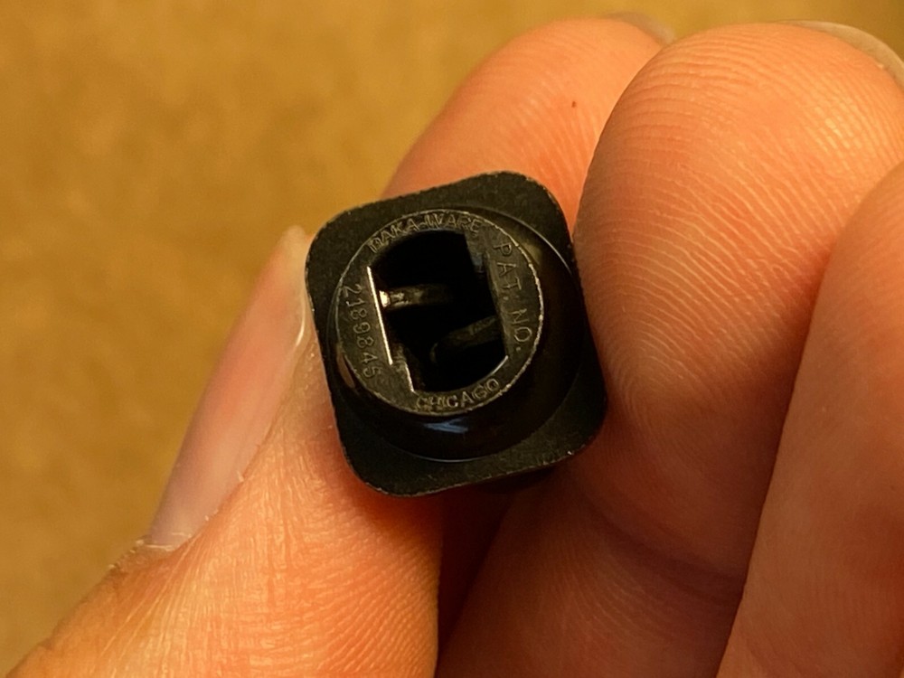 5 New Daka-Ware Black Bakelite Top Hat Knobs Marantz 7 7C 7T Lever Toggle Switch