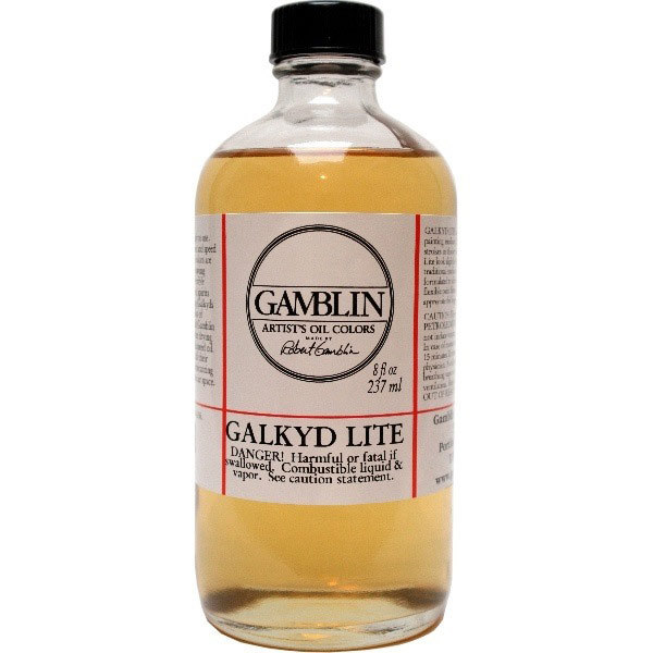 Gamblin Galkyd Lite 8 Oz *Orm-D