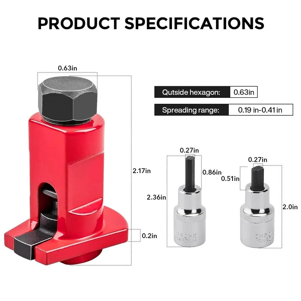 3Pcs Strut Spreader Tool, Universal Steering Suspension Knuckle...