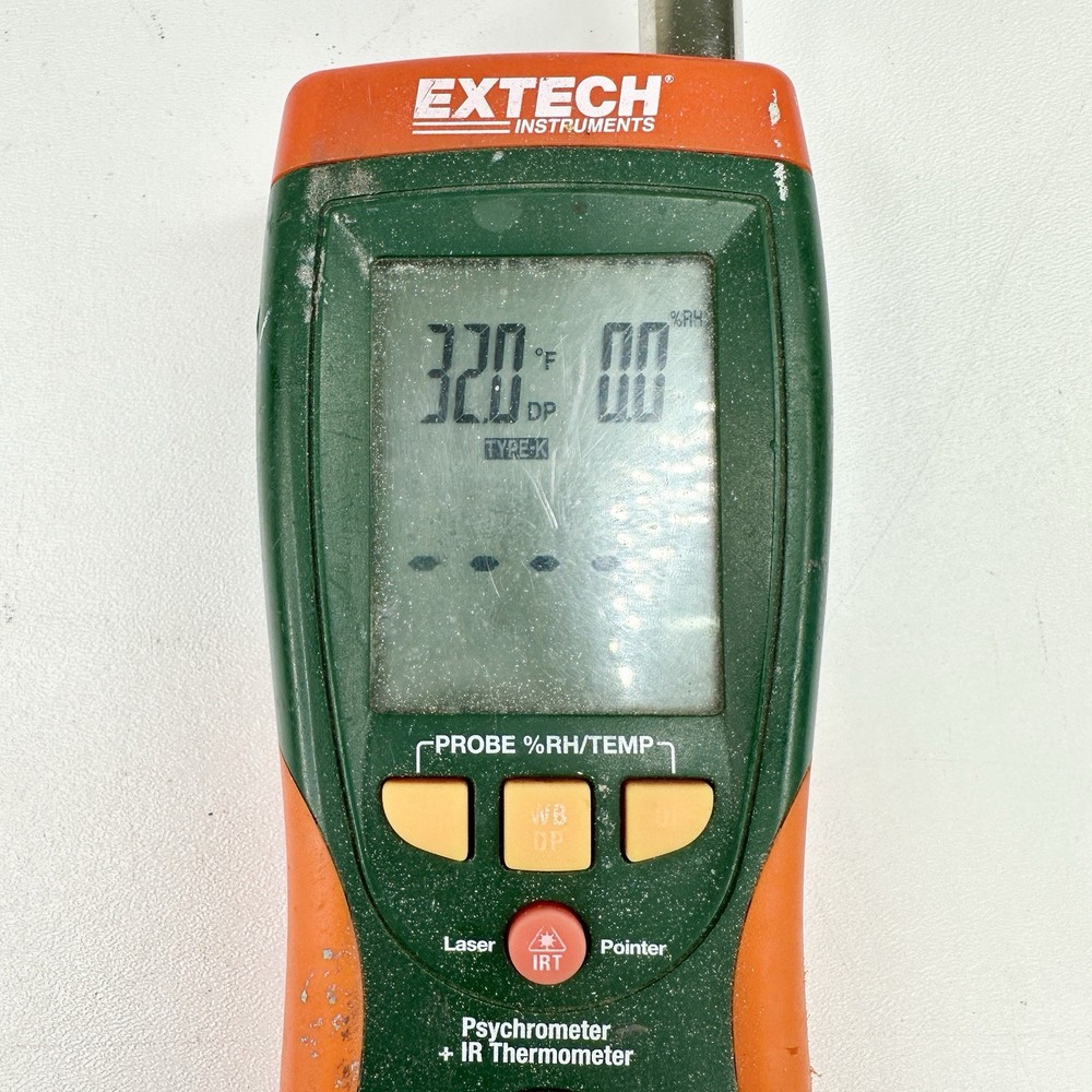 EXTECH HD500〽️ | PSYCHROMETER & IR THERMOMETER | HUMIDITY METER | TESTED✨