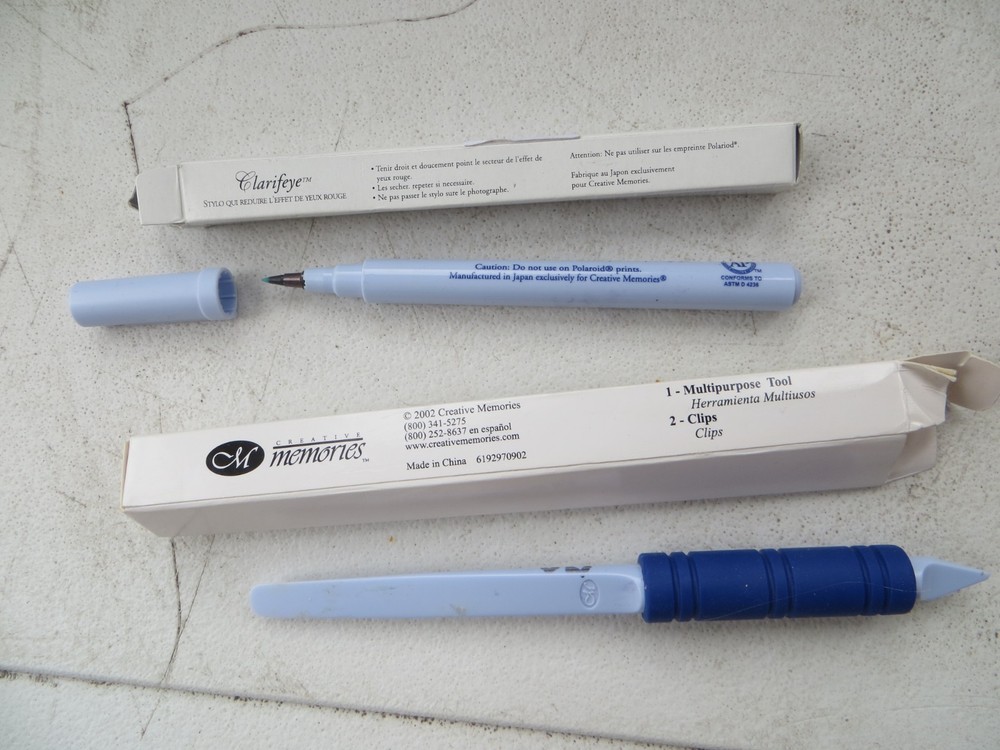 Creative Memories Red Eye Reduction Pen & Multipurpose Tool