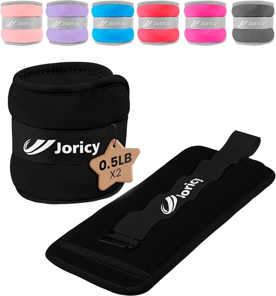 Durable Wrist and Ankle Weights - Adjustable from 1 lb to 20 lbs for Workouts