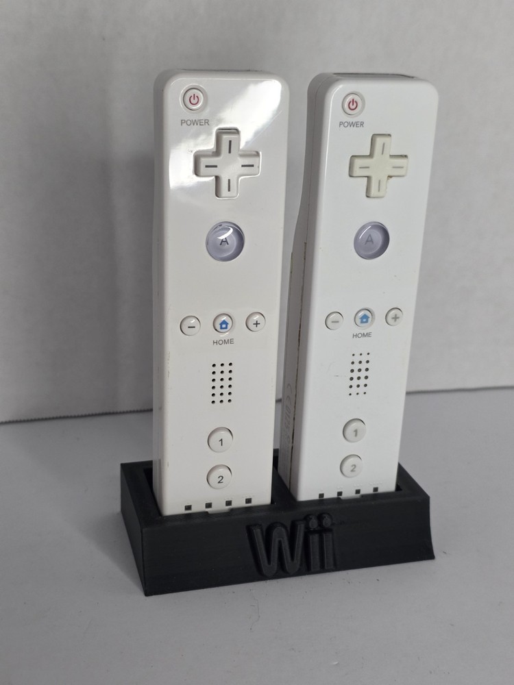 Nintendo Wii Remote Controller Stand Dock Holder–3D Printed WiiMote Display Base