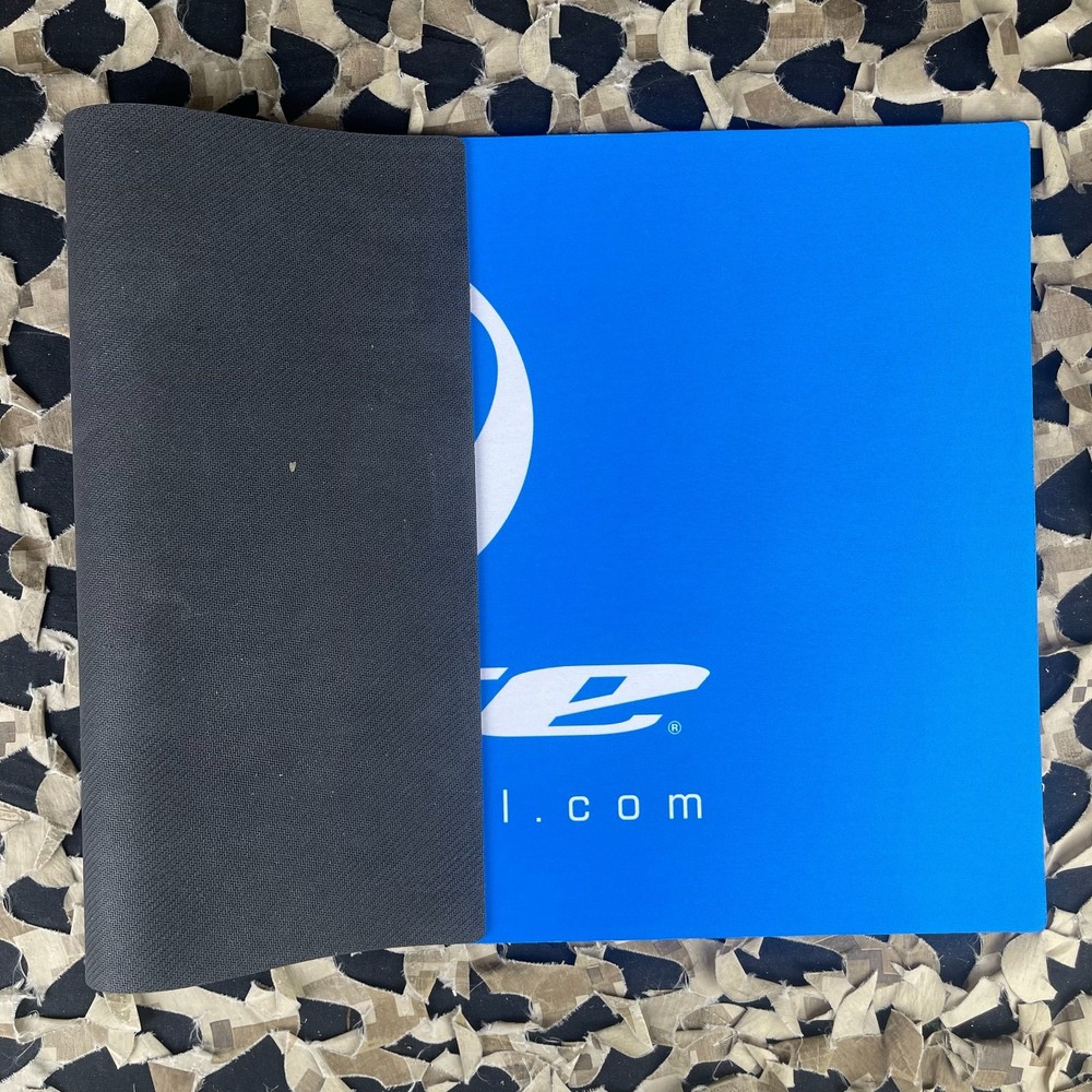 NEW Dye O-Ring Chart Tech Mat - Blue