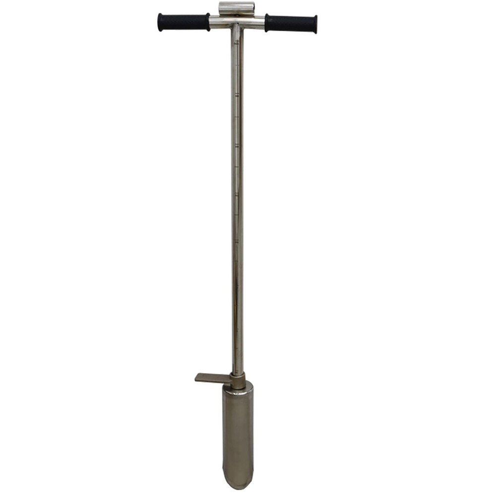 INTBUYING 40’’ Soil Sampler Probe Soil Test Probe 9.8’’Sample Ejector Foot Pedal