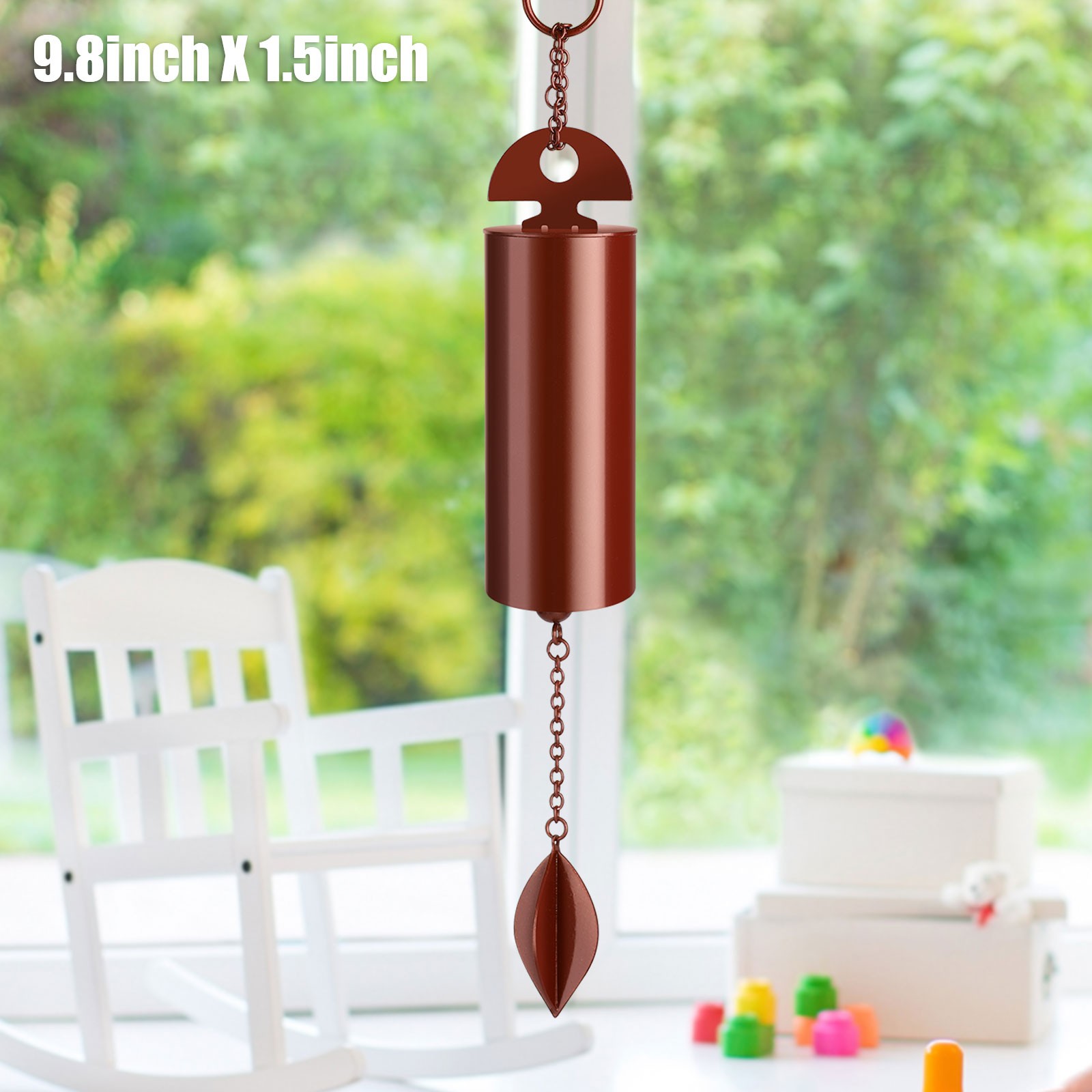 Deep Resonance Serenity Metal Bell Heroic Wind Chimes Outdoor Home Decor*- -