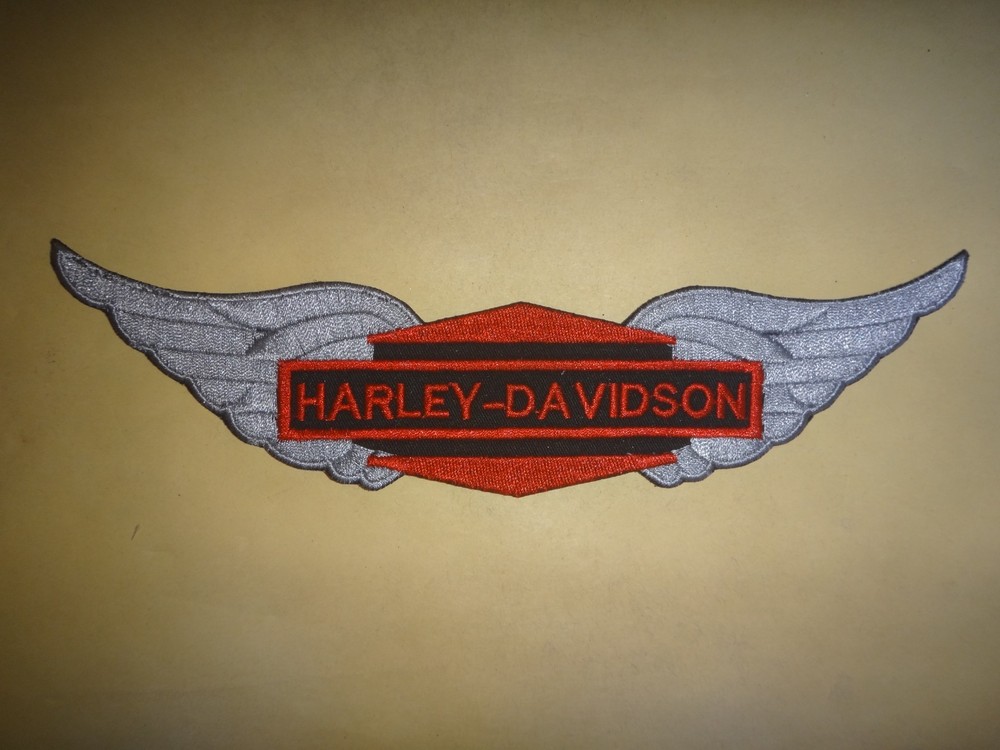 Iconic American Motorcycle HARLEY-DAVIDSON Winged Patch