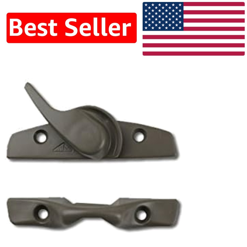 Flush Mount Sash Lock & Keeper for Andersen Windows – Stone Finish, Easy Install