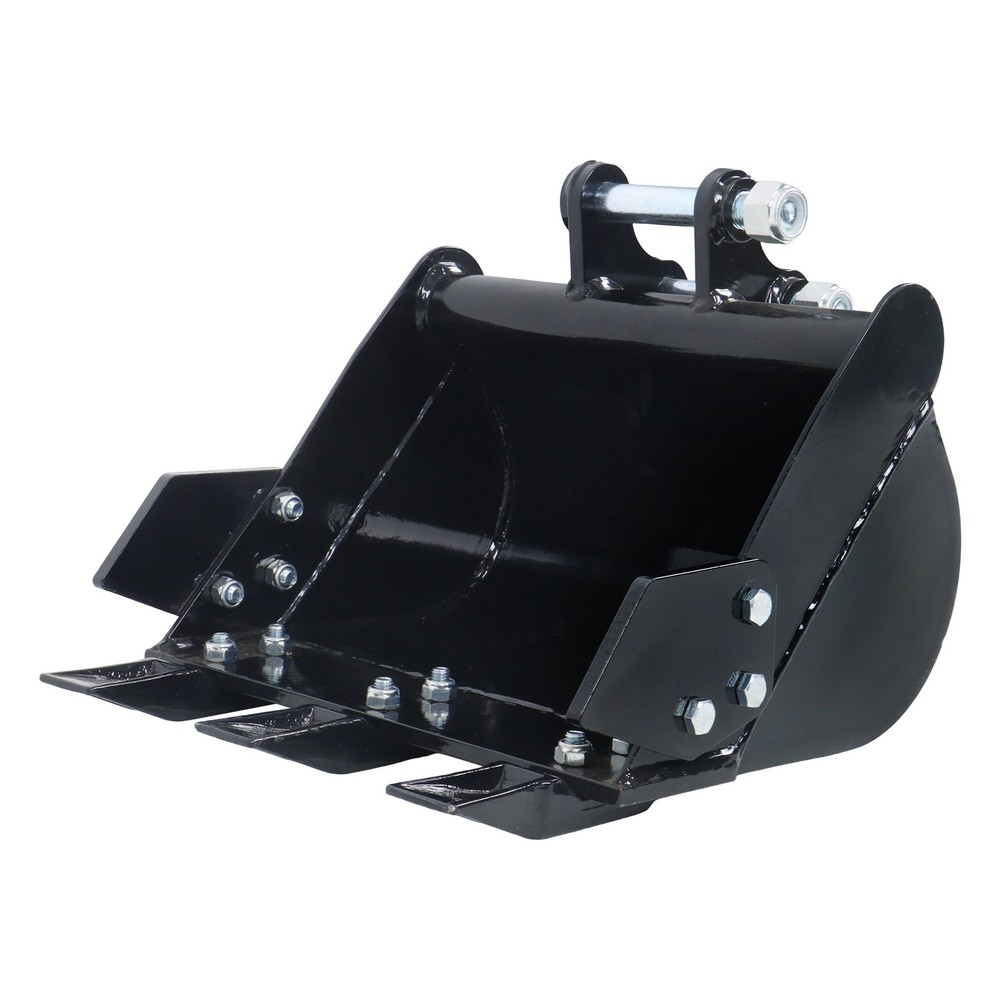 Mini Excavator 400mm Tooth Bucket Digger Machine Attachment With Teeth