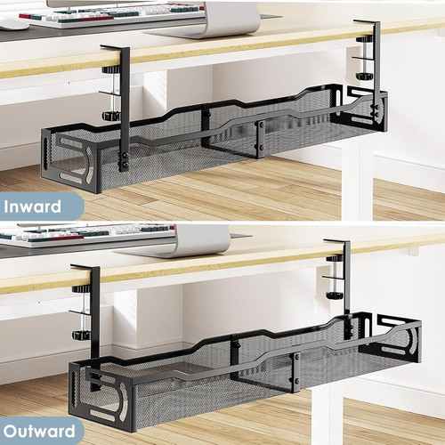 Cable Management, 25'' Management Under Desk No (1 Pack), Black