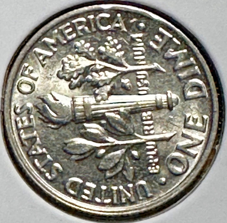 2010 D Roosevelt Dime