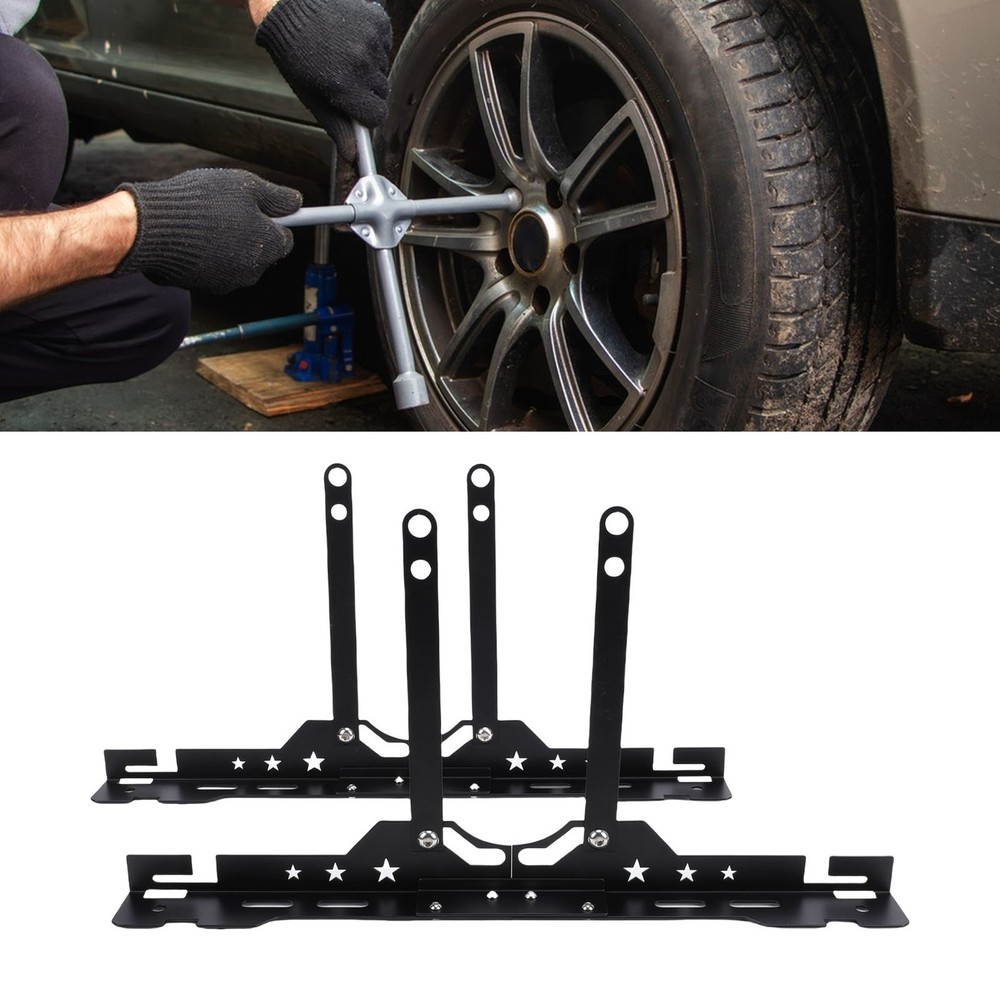 2 Sets Heavy Duty Wheel Alignment Tool Plate For Car Front End Alignment