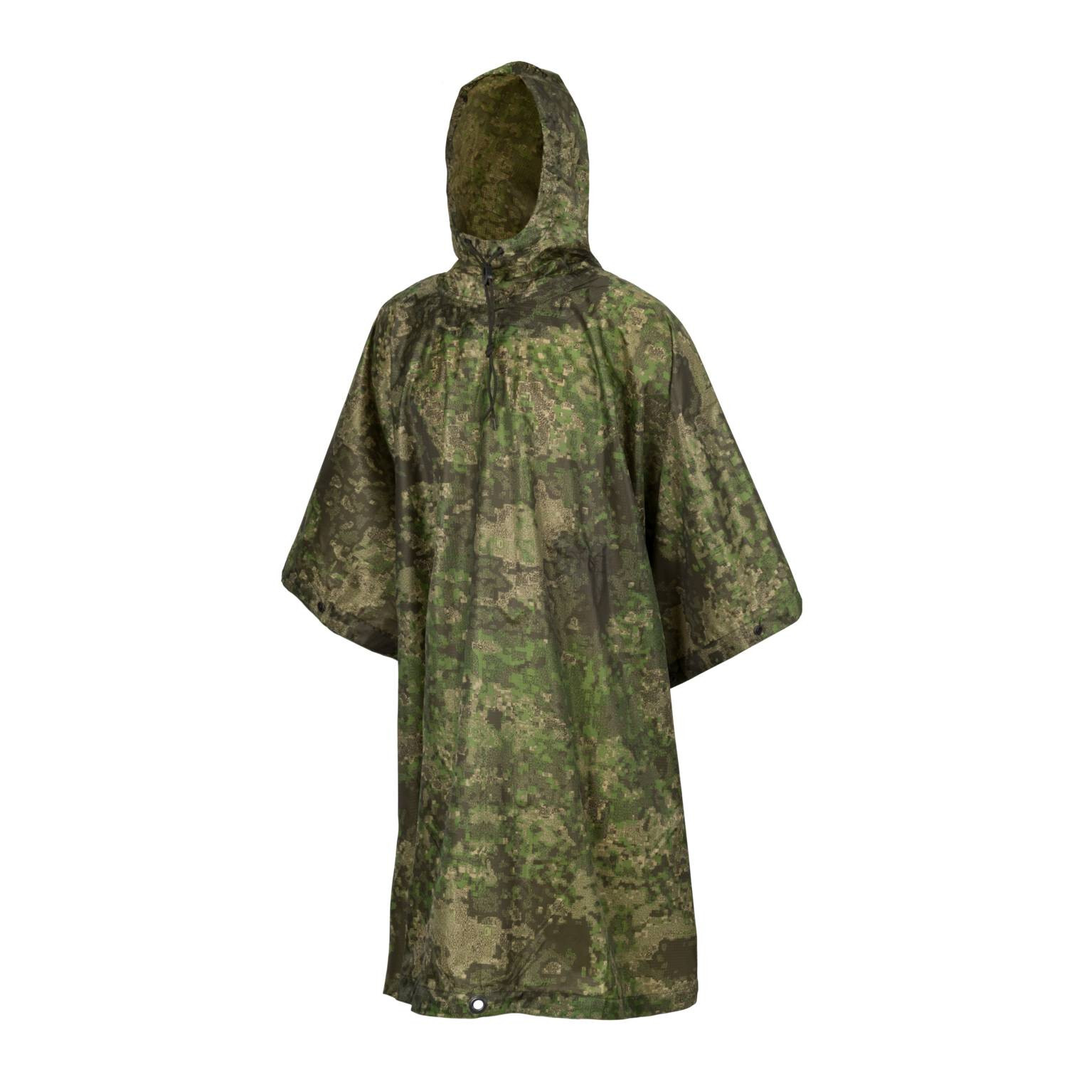 HELIKON-TEX PONCHO U.S. Army WATERPROOF Rain Jacket Survival TARP Military