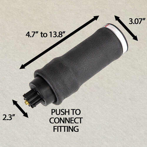 CAB AIR SPRING BAG - REPLACES FIRESTONE W02-358-7093 GOODYEAR 1S5-190